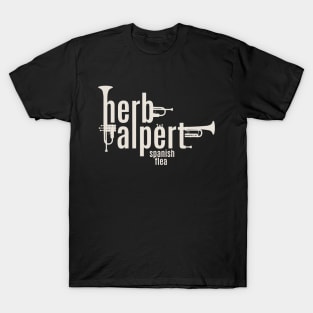 Herb Alpert Tribute - Iconic 'Spanish Flea' Trumpet Tee T-Shirt